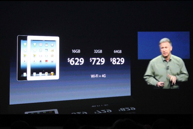 629 bis 829 US-Dollar für die 4G-Version